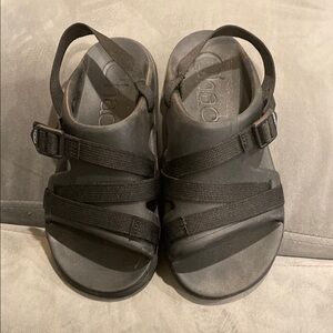 Chaco Kids Black Sandals